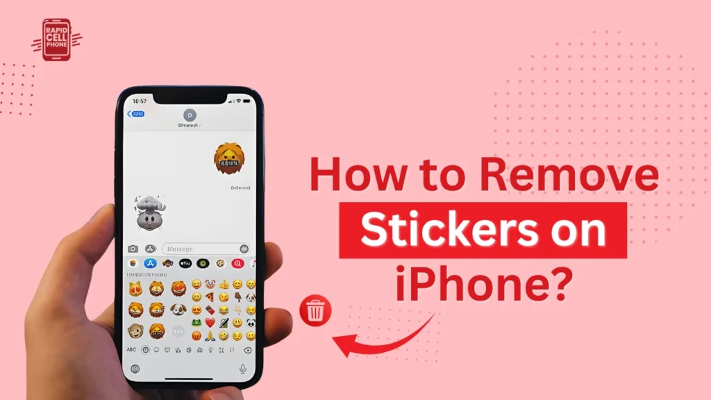 How to Remove Stickers on iPhone