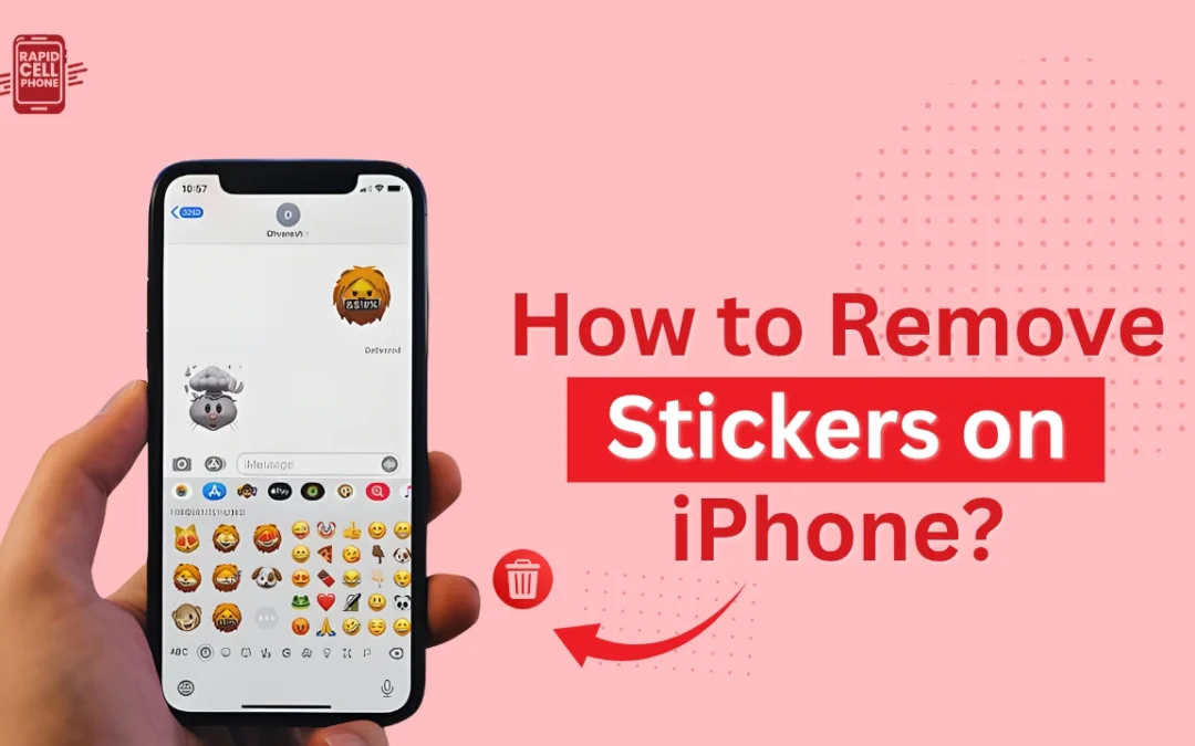 How to Remove Stickers on iPhone?