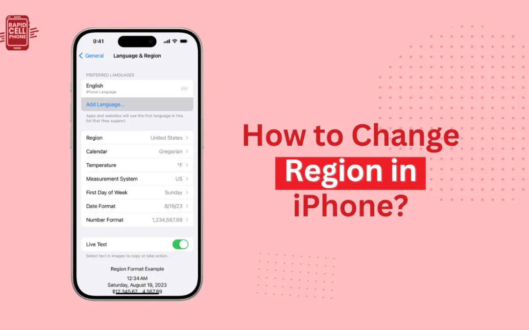 How to Change Region in iPhone? Step-by-Step Guide