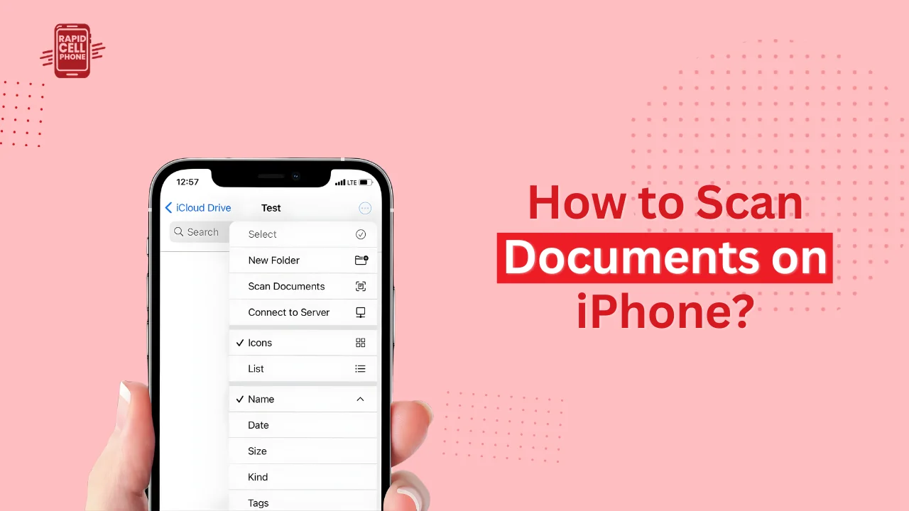 How to Scan Documents on iPhone