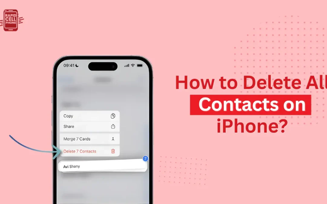 How to Delete All Contacts on iPhone?