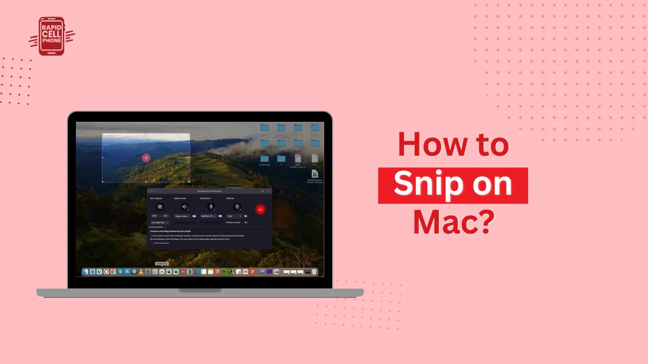 How to Snip on Mac
