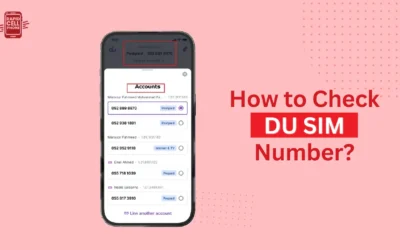 How to Check DU SIM Number in UAE?