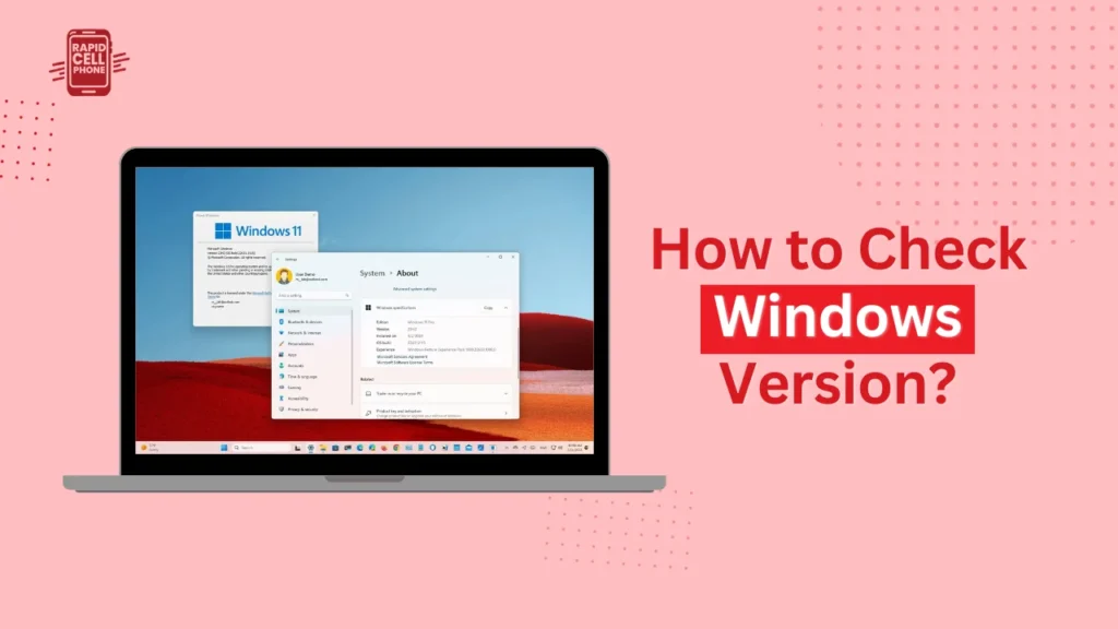 How to Check Windows Version