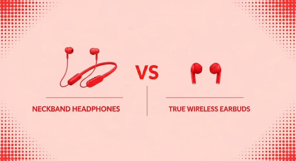 Neckband Bluetooth Headphones vs True Wireless Earbuds