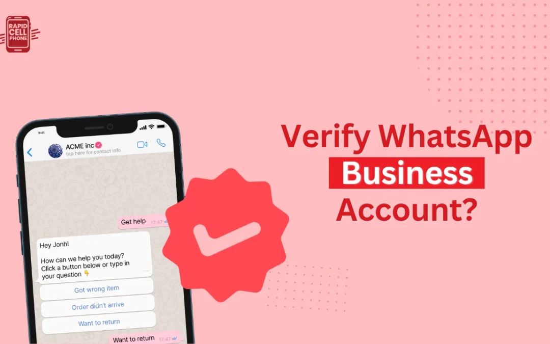 How to Verify WhatsApp Business Account?